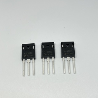 K40T120 (IKW40N120T2) IGBT+DIODE 40A 1200V งานเเท้ เเพ๊คละ 2 ตัว