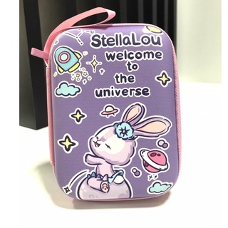 STELLA LOU PP กล่องใส่ PWB , HDD , หูฟัง , เอนกประสงค์, Size L ลาย STELLA งานดี evaกันกระแทก ขนาด13.5x9.5x3.5cm     PMYL