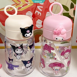 กาต้มน้ํา ลายการ์ตูนอนิเมะ Sanrioed Kuromi My Melody Cinnamoroll น่ารัก ขนาด 400 มล. ของขวัญสําหรับเด็ก [GM]