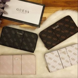 GUESS FACTORY WOMENS ZIP AROUND LONG WALLET