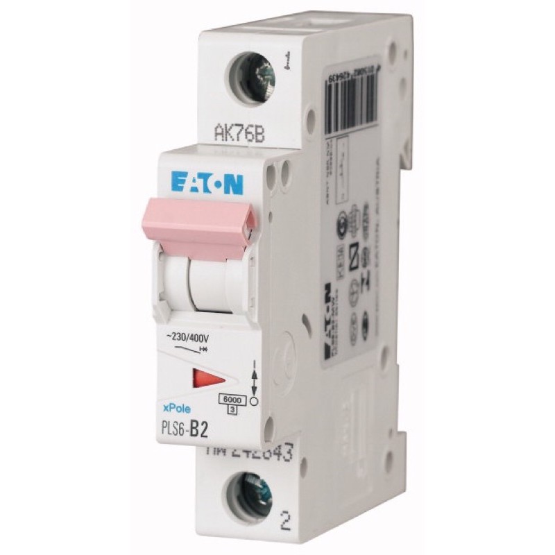 เบรคเกอร์ลูกย่อย EATON”PLS6-C2” Circuit Breaker