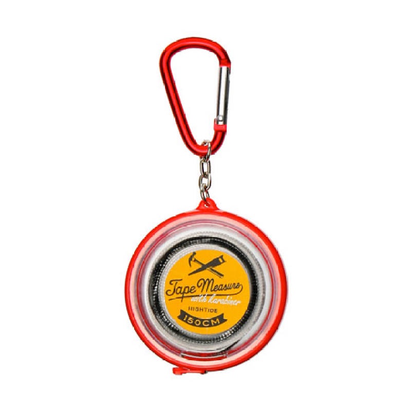 HIGHTIDE Tape Measure Red / สายวัดตลับ สีแดง แบรนด์ HIGHTIDE จากประเทศญี่ปุ่น (HGZ097-RE)
