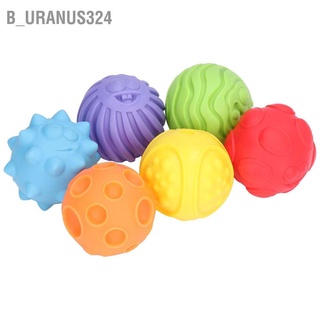 B_uranus324 Squeezy Sensory Balls 3D Texture Spiky Massage Stress Relief Toys Party Favors for Kids