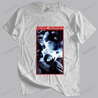 เสื้อยืดโอเวอร์ไซส์เสื้อยืดคอกลม แขนสั้น ผ้าฝ้าย พิมพ์ลาย Blade Runner Cinema สไตล์ยุโรป สําหรับผู้ชาย และผู้หญิงS-4XL