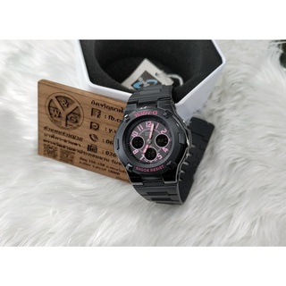 BABY-G รุ่น BGA-117-1B1 นาฬิกาข้อมือ กันน้ำ นาฬิกาข้อมือผู้หญิง ใช้งานได้นาน สินค้าคุณภาพ