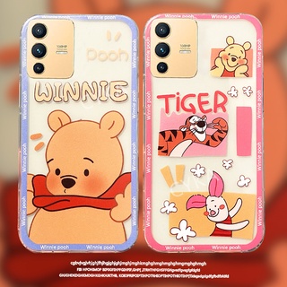 Cartoon เคส VIVO V23 5G เคสโทรศัพท์ VIVOV23 Cute Cartoon Transparent Cover Shockproof Case