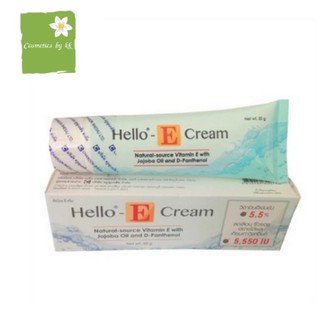 Vitamin E Cream Hello​ e​ cream​ ขนาด​ 20​ g.​/ 50g. (วิตามินอีเข้มข้น)