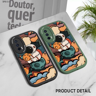 Compatible With iPhone 11 Pro MAX SE 2020 X XS XR 6 6S 7 8 Plus 2022 เข้ากันได้ เคสไอโฟน สำหรับ Case Cartoon NASA Astronaut เคส เคสโทรศัพท์ เคสมือถือ Protective Phone Case Dermatoglyphics Back Cover