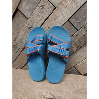 CHACO CHILLOS SLIDE สี OUTSKIRT COBALT