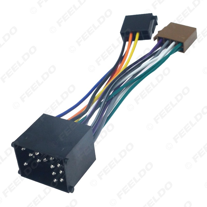 สําหรับ BMW E36/E39/E46/E56/Mini Cooper /Land Rover ISO เสียงและแสงการปรับเปลี่ยนสายอะแดปเตอร์สายเคเ