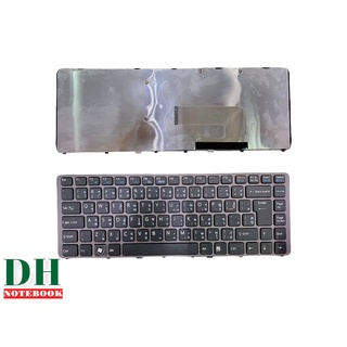 คีย์บอร์ดโน๊ตบุ๊ค keyboard Sony VGN NW VGN-NW VGN-NW100 VGN-NW100J VGN-NW VGN-NW242F VGN-NW240F VGN-NW120J สีดำ TH-ENG