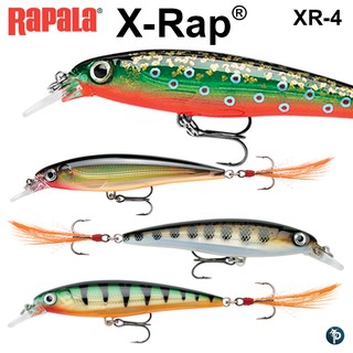 เหยื่อปลอม RAPALA X-RAP รหัส XR-4