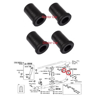 Doctor Car ยางหูแหนบ บูชหูแหนบ หลัง โตโยต้า ไฮเอช ไฮเอซ ไฮเอท คอมมิวเตอร์ คอมมูเตอร์ Toyota Hiace Commuter 2005-2016