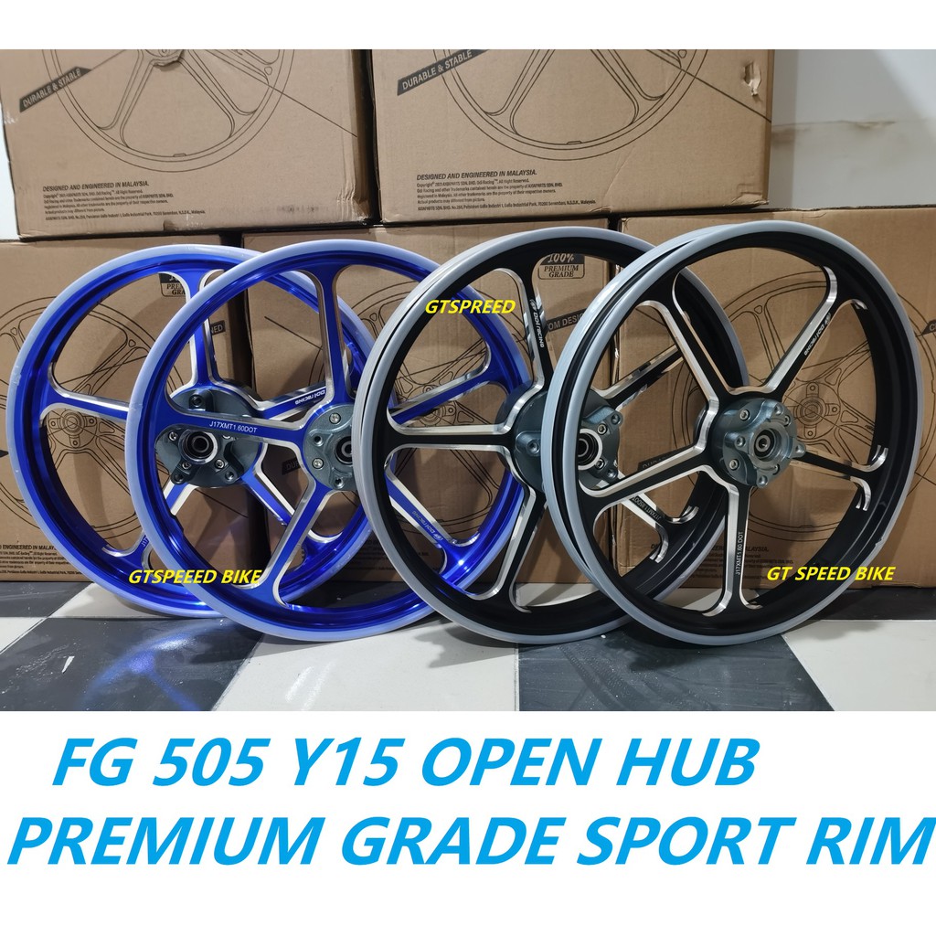 ENKEI Y15 FG505 เปิด HUB SPORT RIM 1.6/1.85 ODI RACING 100% เกรดพรีเมี่ยมออกแบบที่กําหนดเอง (AJI RAC