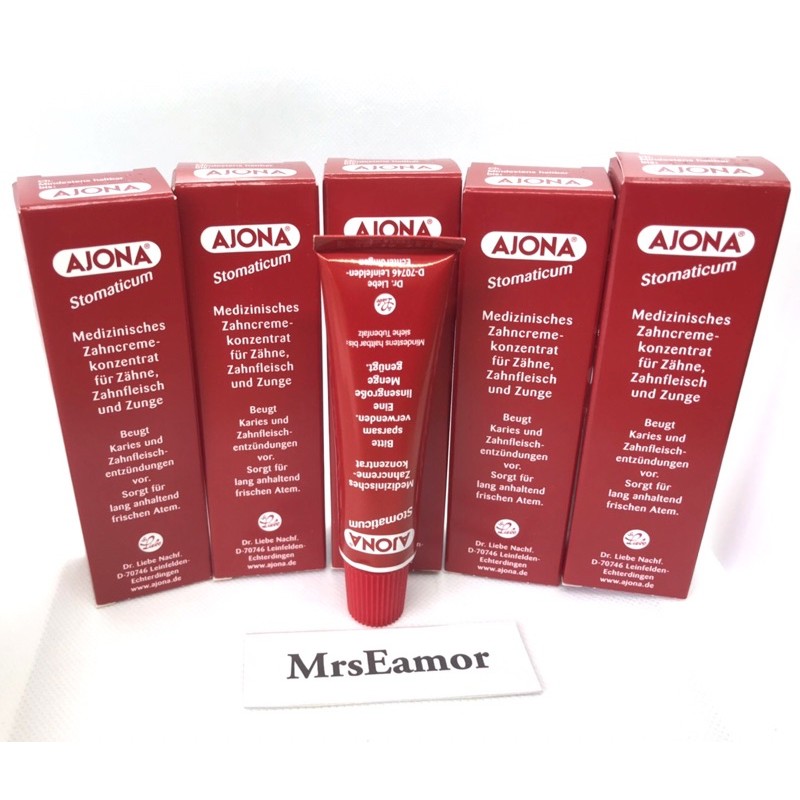 ยาสีฟัน AJONA นำเข้าจากเยอรมัน🇩🇪 25g