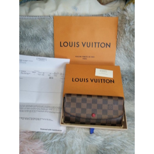 New​ lv​ emilie wallet dc 19