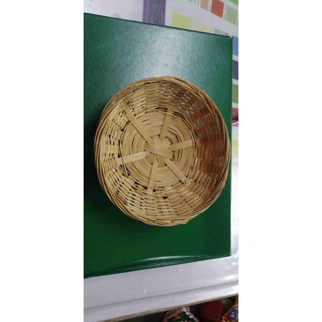 ROUND BAMBOO BASKET 7/8/9 INCHES