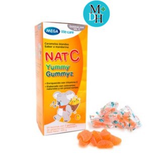 Mega we care Nat C Yummy gummyz 1 กล่อง 04680