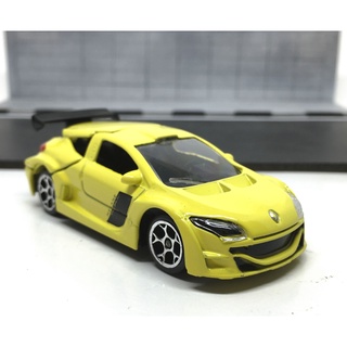 Majorette Renault Megane Trophy - Yellow Color /Wheels 5Y /scale 1/64 (3 inches) no Package