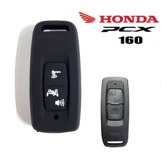 เคสรีโมตกุญแจซิลิโคน TPU 2 ปุ่ม อุปกรณ์เสริม สําหรับรถจักรยานยนต์ Honda Pcx 160 Honda Pcx 160 Adv 150 2022 Pcx 160 Adv 150