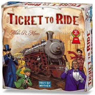 T.P. TOYS บอร์ดเกมส์ TICKET TO RIDE สีส้ม Boardgame เกมส์กระดาน ต่อรถไฟ (orange).