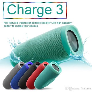 Bluetooth Speaker Charge 3 Portable Outdoor Subwoofer Power Bank Function HIFI Wireless Speakers