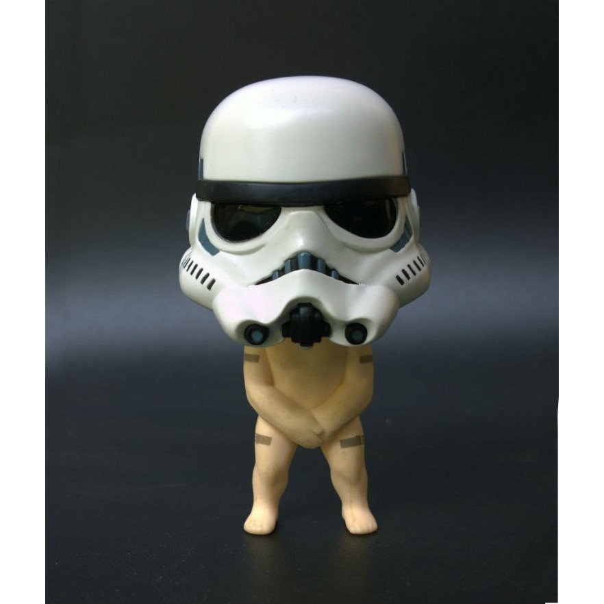 FREE DELIVERY Star Wars Naked Storm Trooper Nendoroid Action Figure N Ft Shopee Thailand