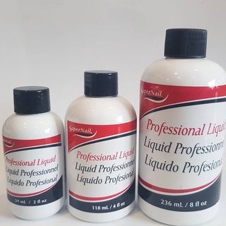Acrylic Liquid Supernail น้ำยาอคริลิก Monomer 3 ขนาด (2oz., 4oz.,8oz.) Supernail  ของแท้นำเข้าจาก🇺🇸USA.🇺🇸