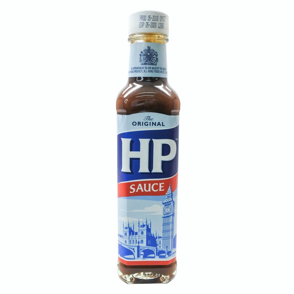 HP STEAK SAUCE ซอสเปรี้ยวสำหรับสเต็ก 255 G. ใช้ราดกินกับสเต๊ก หรือนำไป
