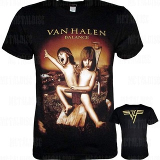 Van Halen เสื้อยืด ผ้าฝ้าย 100% พิมพ์ลายวงร็อคร็อค ไซซ์ XS-4XL สําหรับผู้ชาย