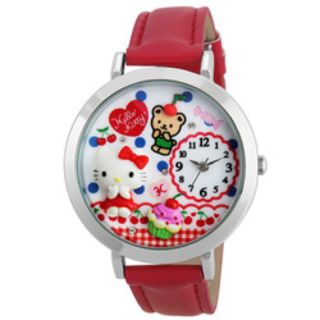 นาฬิกา hello kitty J AXIS สีแดง