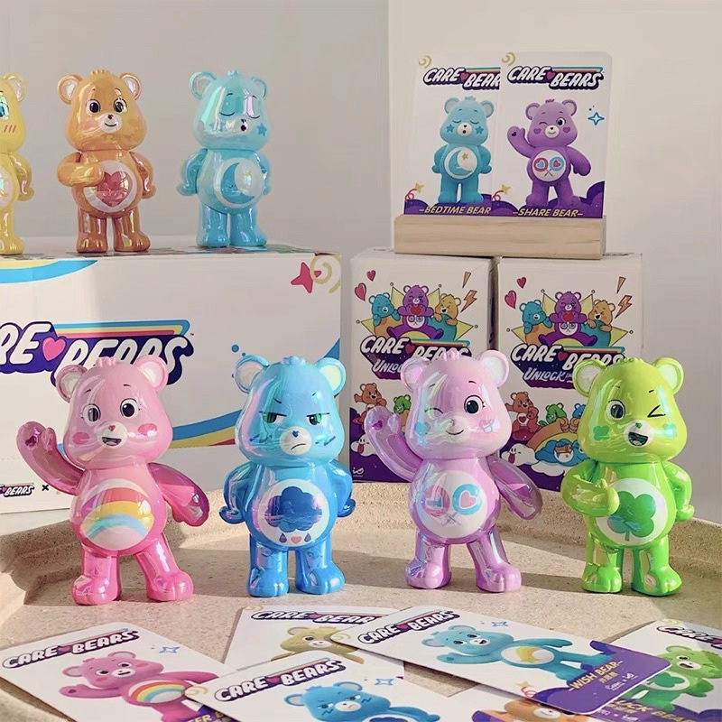 [พร้อมส่ง 4 กล่อง💖 มีของแถม✨]กล่องสุ่ม Care Bear ลิขสิทธิ์แท้ 💯