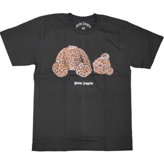 ⭐ Palm Angels ⭐ เสื้อยืด คอกลม แขนสั้น แฟชั่น หมี หัวหลุด ลายเสือ ปาล์ม แองเจิ้ล bear unisex