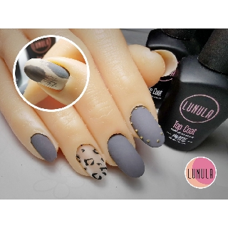 LUNULA Gel Polish สีเจลลูนูล่า คุณภาพพรีเมี่ยม สีเทา Gray Color 12ml.