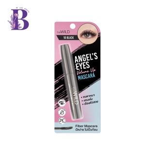 (1ชิ้น) beWiLD Angel’s Eyes Volume Up Mascara (No.10 BLACK)