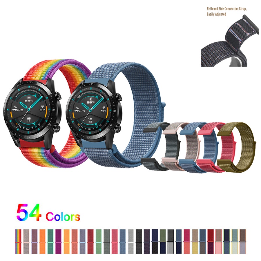 สายนาฬิกาข้อมือไนล่อน สําหรับ Huawei watch GT4 46 มม. GT3 SE 42 มม. 46 มม. GT 2 2e GT2 Pro Honor Magic watch