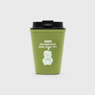 earpearp - LITTLE FIRE COVY-GREEN (tumbler-350ml)  แก้วน้ำ