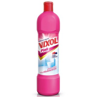 ว๊าว🍟 วิกซอล สีชมพู 450 มล. VIXOL Bathroom Cleaner Pink Color 450 ml