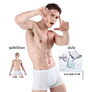 กางเกงในชาย ผ้านุ่ม บางเบาใส่สบาย เย็นไข่