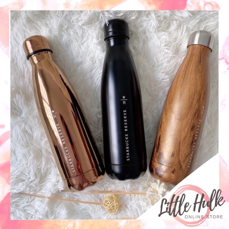 Swell Starbucks Tumbler ขวดสแตนเลส 500ml 3 ประเภท 可乐瓶保温 ถ้วยกีฬา水杯304不 Digatar保温杯