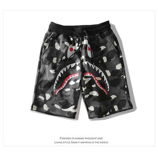 BAPE shark luminous series shorts sport