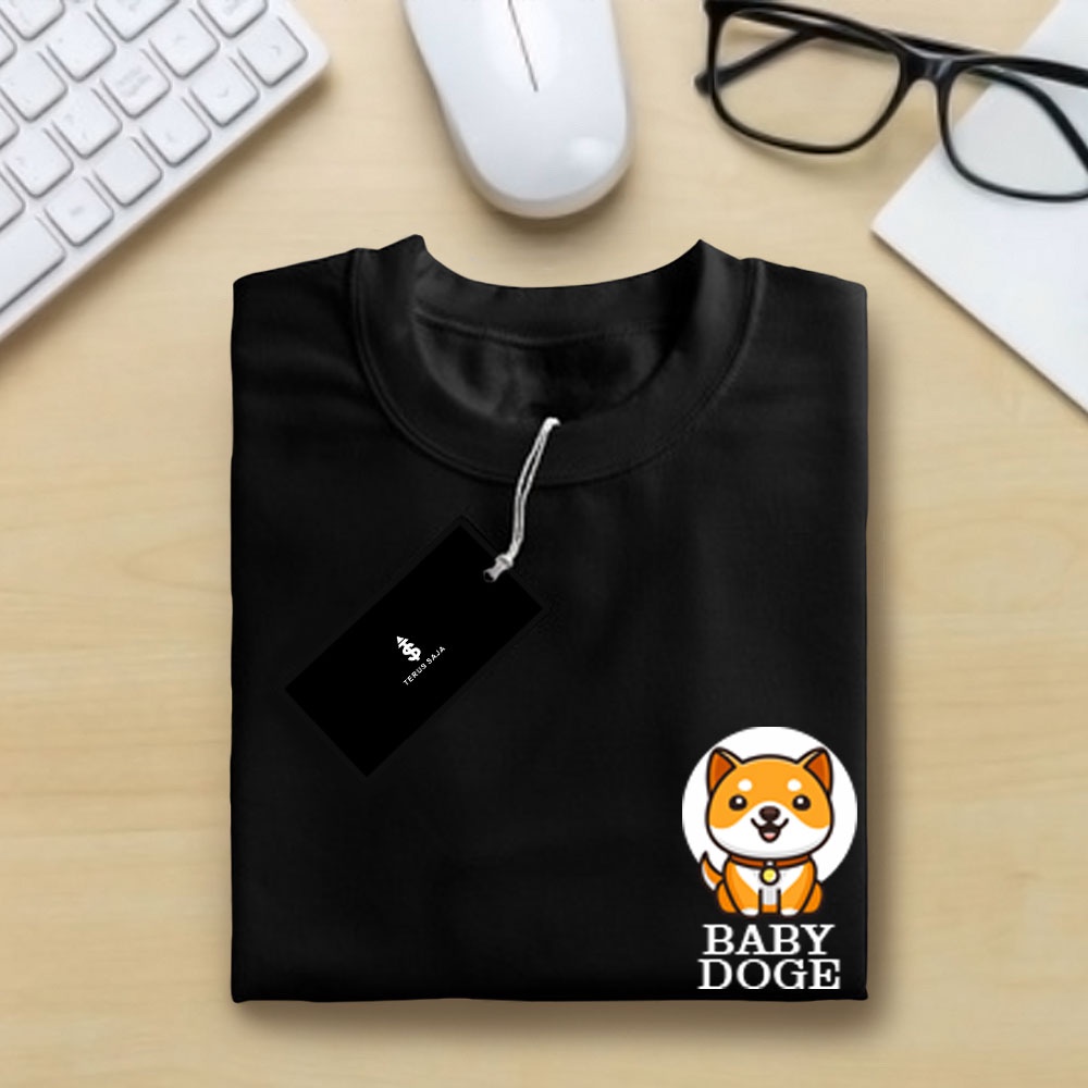 เสื้อยืด Cryptocurrency "Baby Doge Coin BabyDoge" - เสื้อยืด Baby Doge / เสื้อยืด Bitcoin / เสื้อยืด