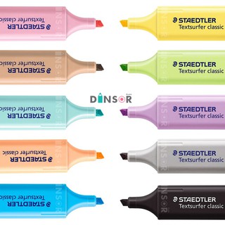 staedtler textsurfer classic pastel ปากกาเน้นข้อความ