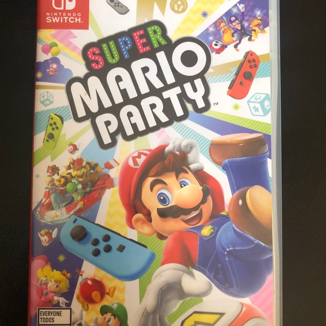 Mario party แผ่นเกมส์มือสอง nintendo switch