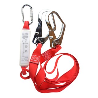 สายโยงตัวกันตก 2 ตะขอ กับ คาราไบเนอร์ LANYARD 2 Hooks and Karabiner