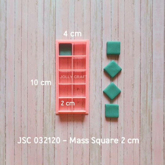 ที่ตัดคุกกี้ MASS SQUARE ขนาด 103.54 ซม. (d.square @2 ซม.)