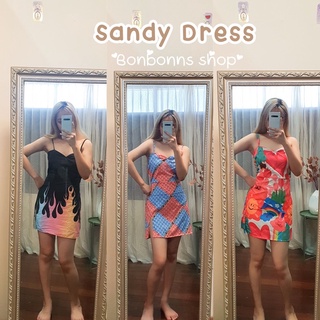 Sandy Dress 🍭มินิเดรส ผูกหลัง สายปรับสั้นยาวได้