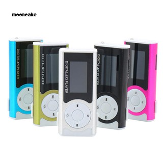 ☼Mooncake☼1.3 inch LCD Screen Clip USB Mini Mp3 Music Player Support 16GB Micro SD Card