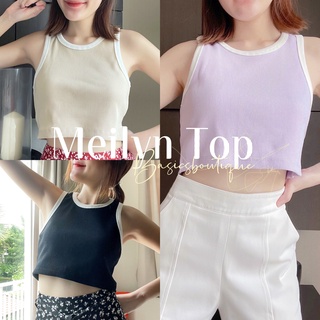 BCBT004 - Meilyn Top with 3 colors ⛅️เสื้อครอปทูโทนสีพาสเทล 🤍