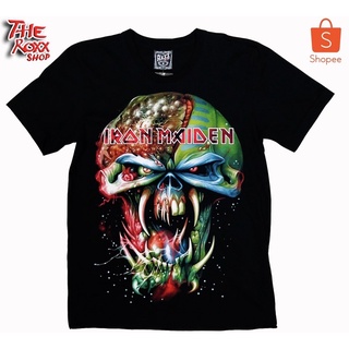 เสื้อยืดผ้าฝ้ายพรีเมี่ยม เสื้อวง Iron Maiden MS -25 เสื้อวงดนตรี เสื้อวงร็อค เสื้อนักร้อง